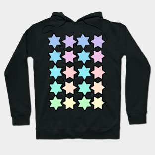 Rainbow stars Hoodie